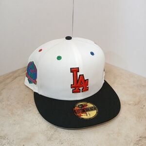 Mens New Era Los Angeles Dodgers 60th Anniversary Primary Eye 59FIFTY Fitted Hat